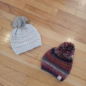 C.C. Toddler Winter Hat Pair